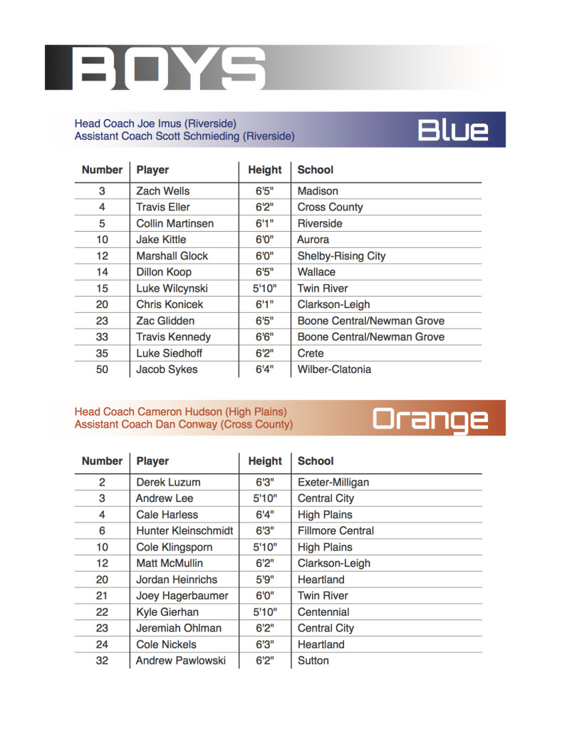 Program-All Color-Boys-Rosters